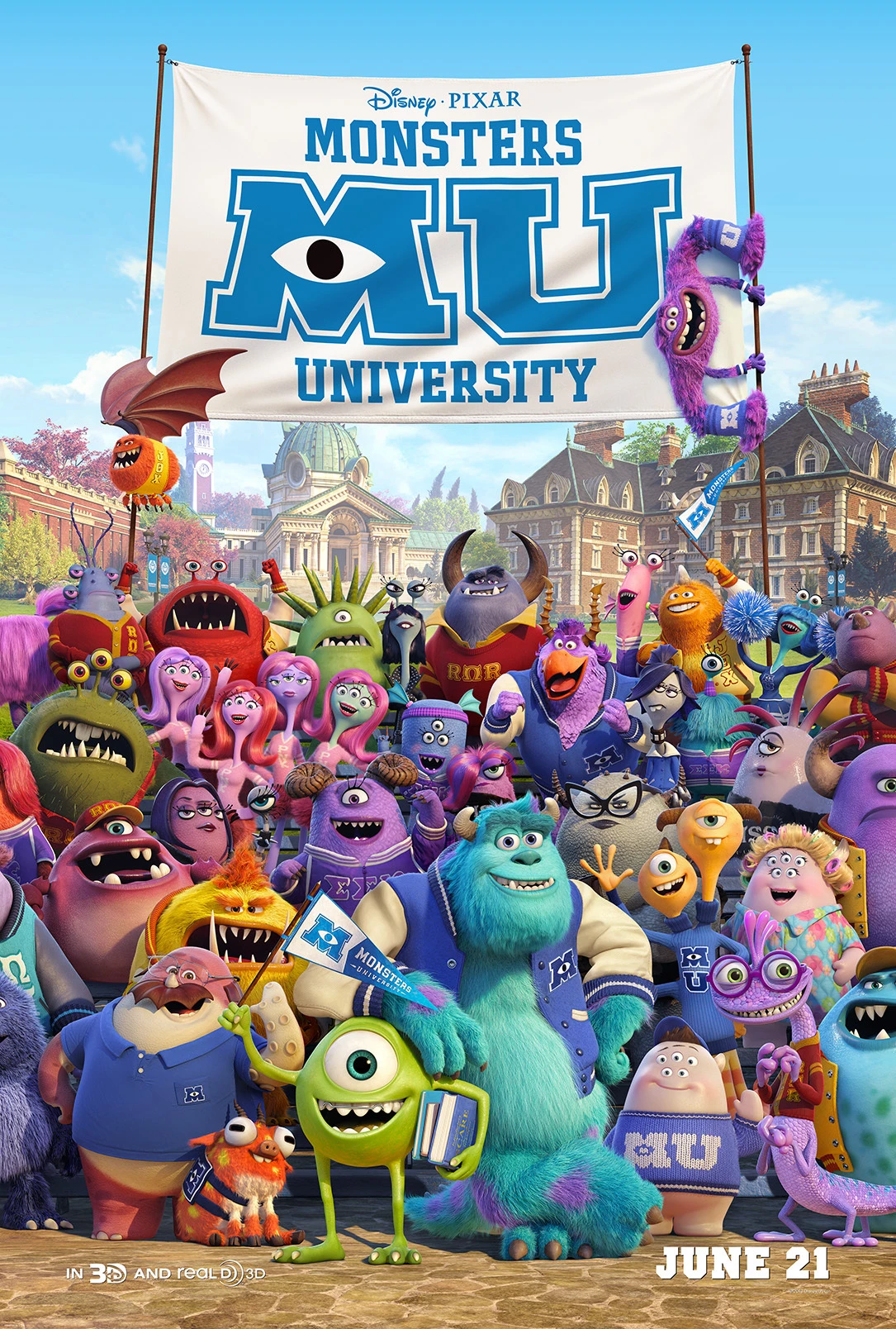 Lò Đào Tạo Quái Vật | Monsters University (2013)